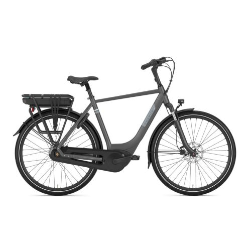 Gazelle Paris C7+ HMB Heren 2024-61 cm-Anthracite Grey Mat