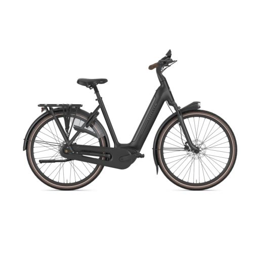 Gazelle Grenoble C8+ DAMES 2025-49 cm-Black Mat